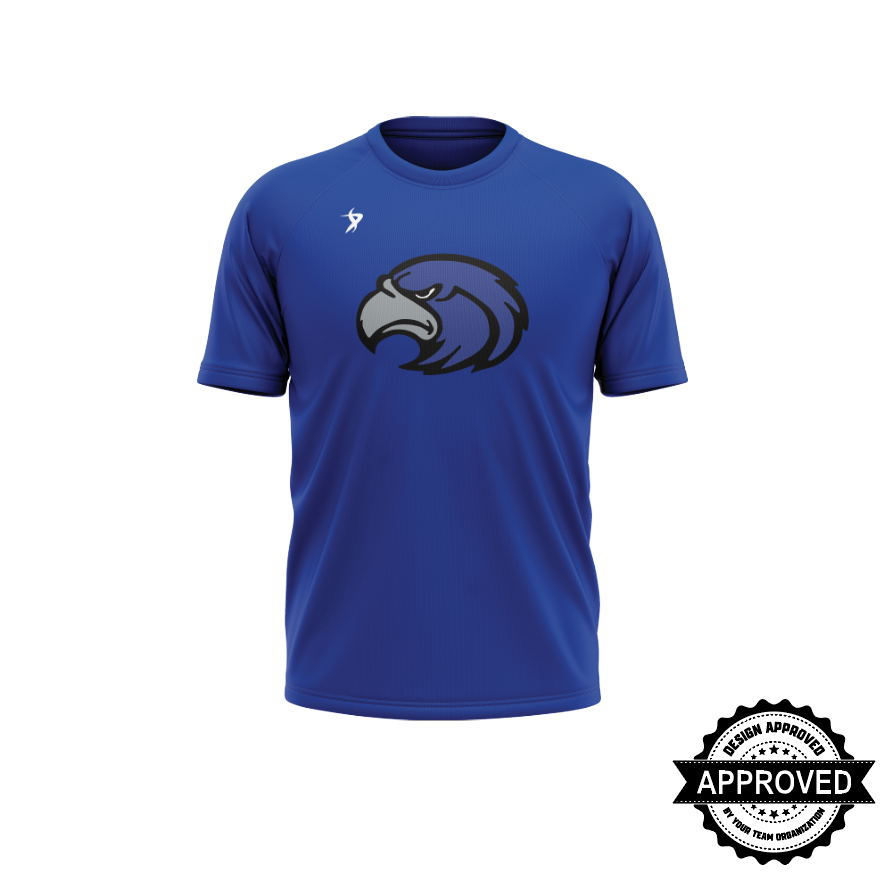 Mount Vernon - Enola | Royal Blue Crew Neck T-Shirt (Short Sleeve)