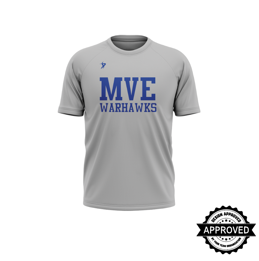 Mount Vernon - Enola | Grey Crew Neck T-Shirt (Short Sleeve)