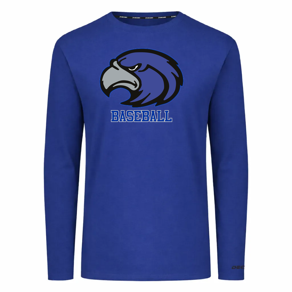 Decker Adult Tri-Blend T-Shirt - Long Sleeve