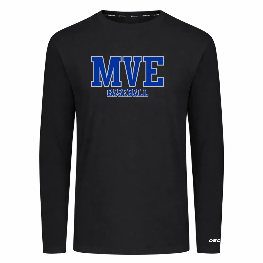 Decker Adult Tri-Blend T-Shirt - Long Sleeve