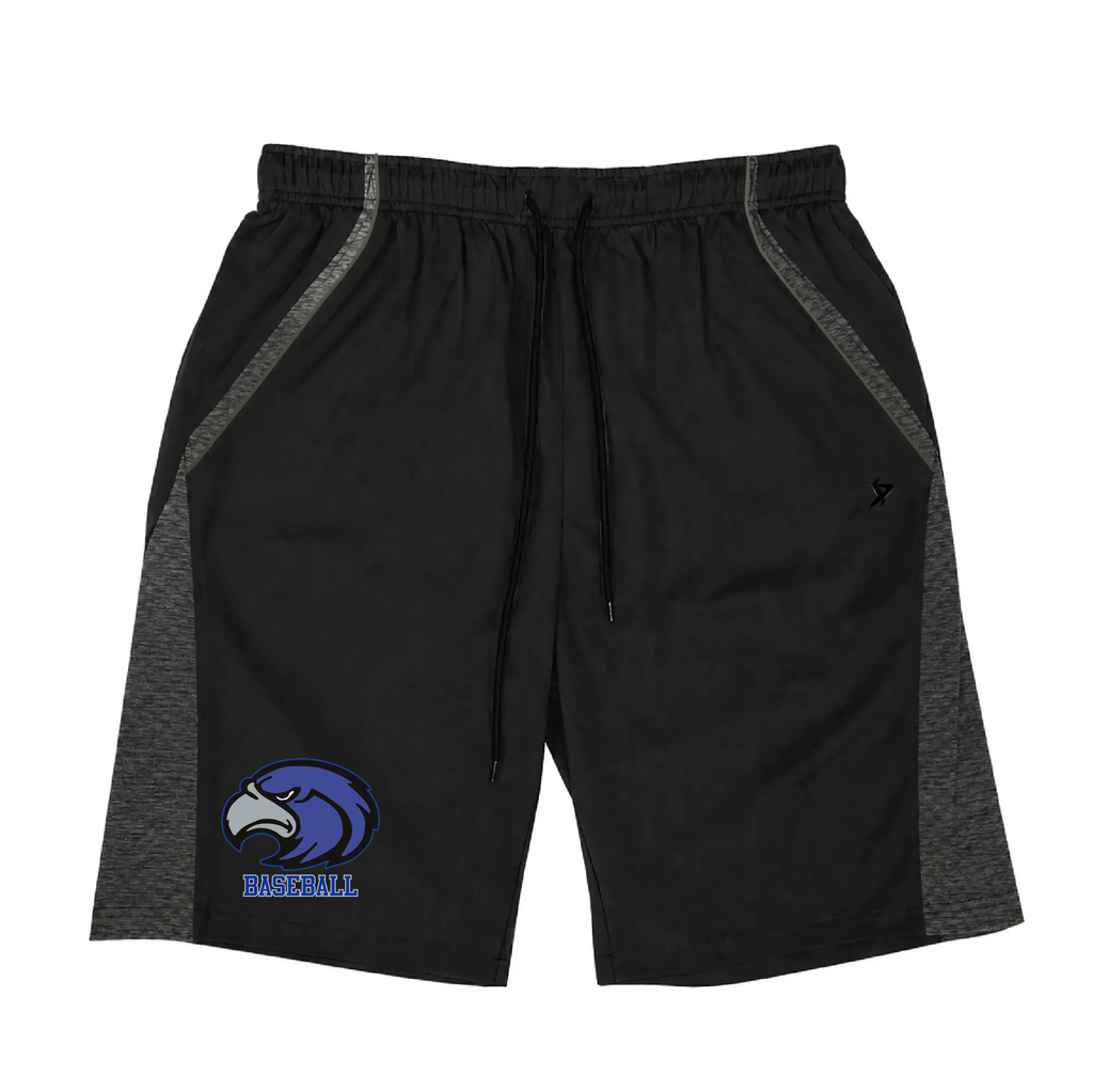 [DFW-SHOR-PER-ANG-BLK-YXS-LOGO1] Decker Shorts (Angle Shorts) (Black, Youth XS, Logo 1)