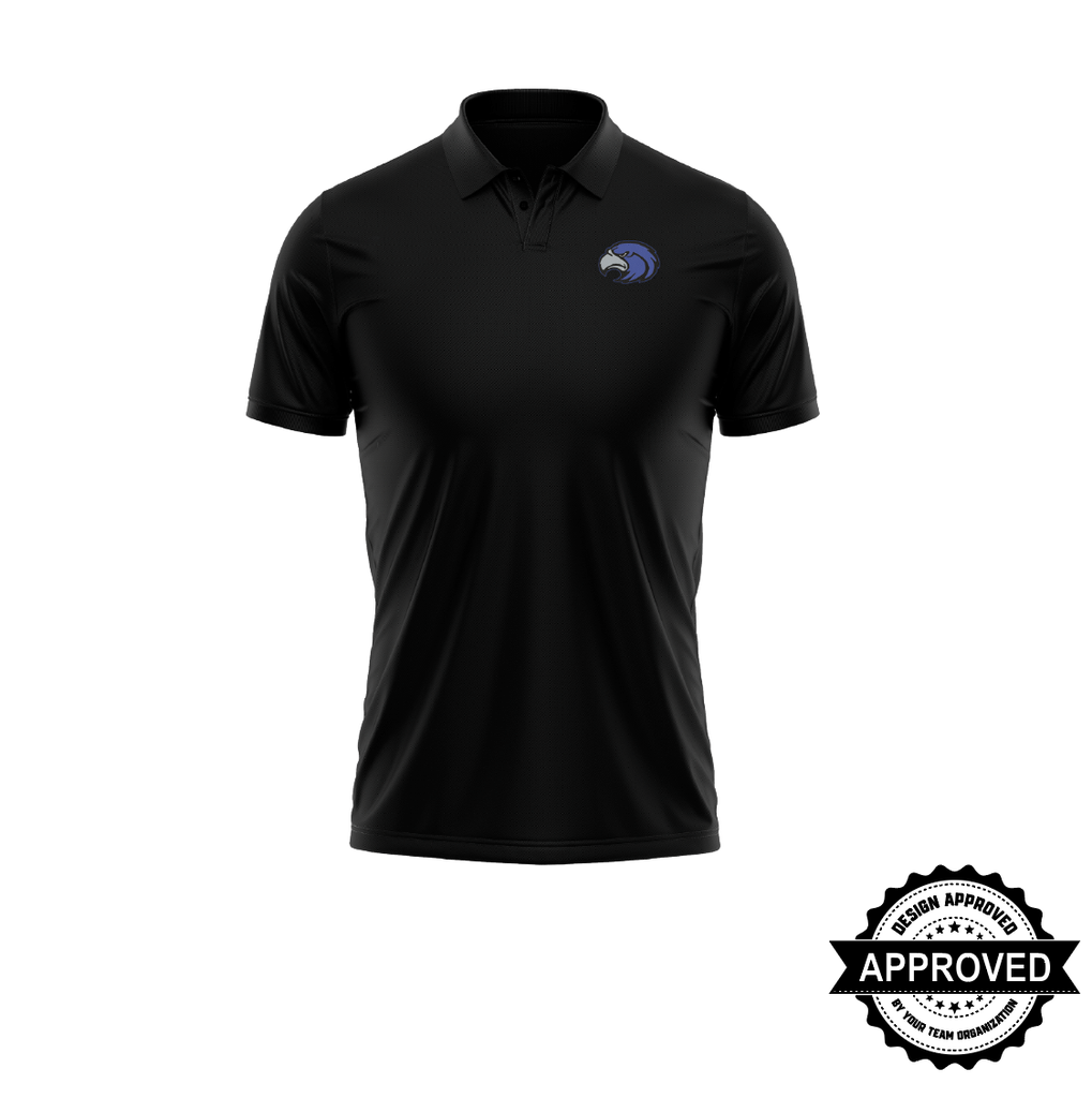 Mount Vernon - Enola | Black Pique Polo
