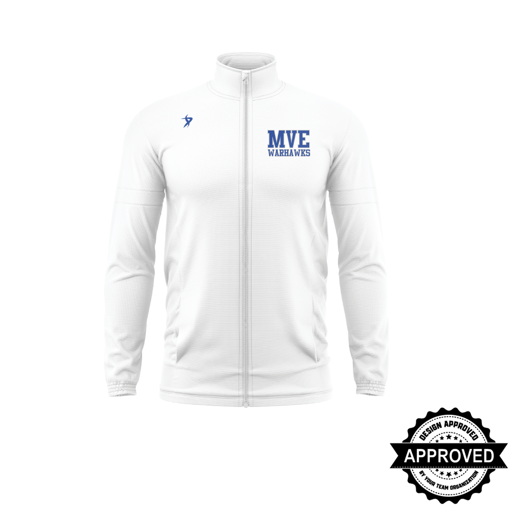 Mount Vernon - Enola | White Full Zip Jacket (Long Sleeve)