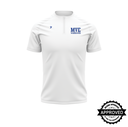 Mount Vernon - Enola | White 1/4 Zip Jacket (Short Sleeve)